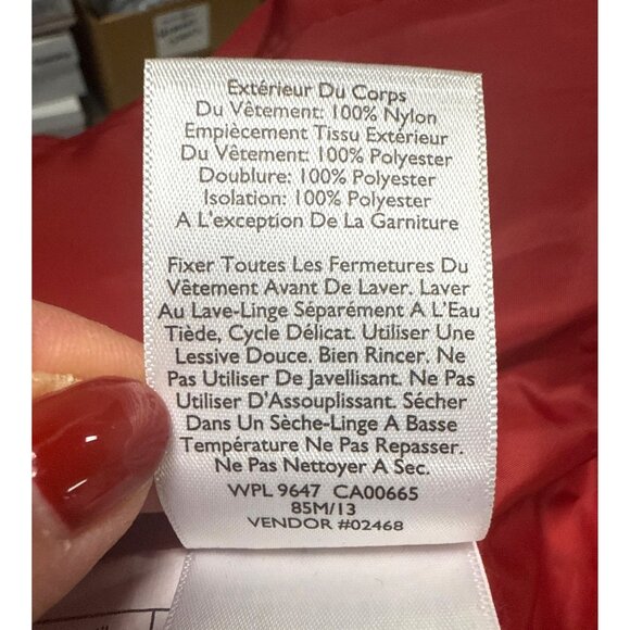 Eddie Bauer Buffalo Plaid Check Puffer Vest Women's Tall Large Outdoors Hiking - Picture 12 of 15